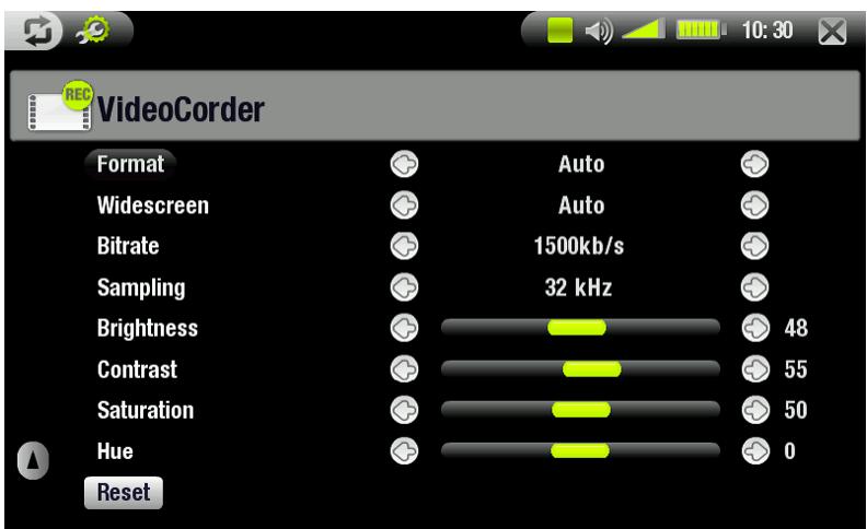 ARCHOS 704 WIFI - Bitrate - 1