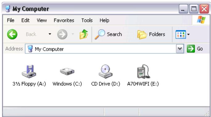 ARCHOS 704 WIFI - Windows® Me, 2000 et XP (mode Disque dur PC uniquement) - 1