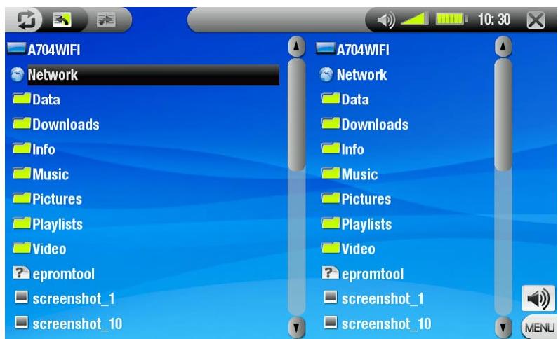 ARCHOS 704 WIFI - EXPLORER D'AUTRES ORDINATEURS SUR LE RÉSEAU - 1