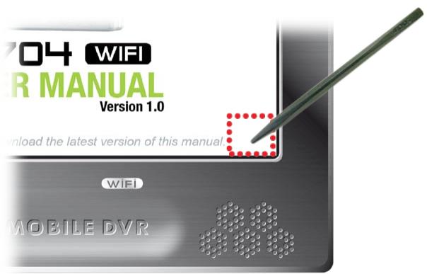 ARCHOS 704 WIFI - ÉLÉMENTS DE MENU DU LECTEUR PDF - 1