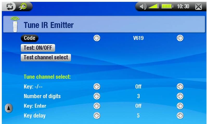 ARCHOS 704 WIFI - Deuxième partie : Identification des codes d'émetteur corrects - 1