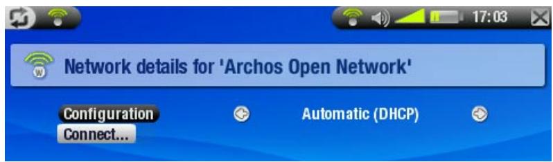 ARCHOS 704 WIFI - RÉSEAUX OUVERTS - 1