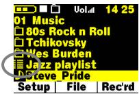 ARCHOS JUKEBOX MULTIMEDIA 120 - Saisir du texte - 2