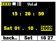 ARCHOS JUKEBOX MULTIMEDIA 120 - Régler l'horloge - 1