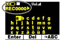 ARCHOS JUKEBOX MULTIMEDIA 120 - Saisir du texte - 1
