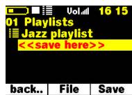 ARCHOS JUKEBOX MULTIMEDIA 120 - Créer une liste de lecture - 4