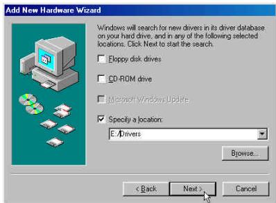 ARCHOS JUKEBOX MULTIMEDIA 120 - Installer les pilotes pour Windows 98SE - 5