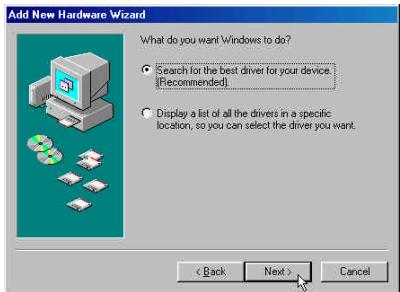 ARCHOS JUKEBOX MULTIMEDIA 120 - Installer les pilotes pour Windows 98SE - 3