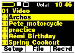 ARCHOS JUKEBOX MULTIMEDIA 120 - Visionner des vidéos - 1