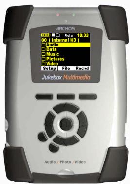 ARCHOS JUKEBOX MULTIMEDIA 120 - 1