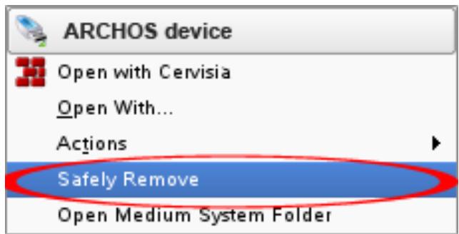 ARCHOS 5 - Linux - 1