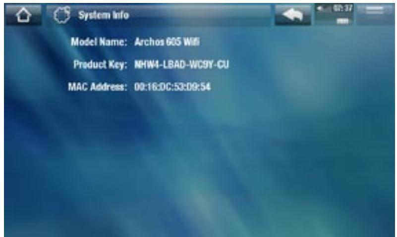 ARCHOS 5 - Product Key - 1