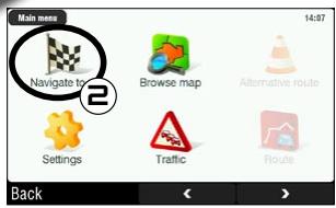 ARCHOS 605 GPS - ¿CÓMoyo LLEGAR A UN PUNTO DE INTERES (PDI)? - 2