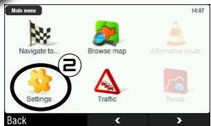 ARCHOS 605 GPS - MODALITA COLORI DIURNI / NOTTURNI - 2