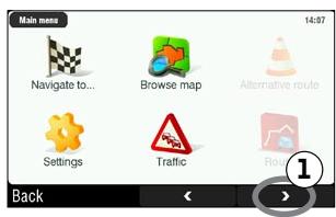 ARCHOS 605 GPS - CRÉER UN FAVORI - 1