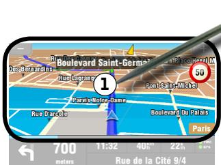 ARCHOS 605 GPS - ¿CÓMoyo LLEGAR A UNA DIRECCION ESPECÍFICA? - 1