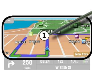 ARCHOS 605 GPS - HOW DO I MEMORIZE MY HOME ADDRESS? - 1