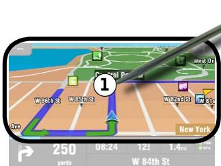 ARCHOS 605 GPS - HOW DO I GO TO A SPECIFIC ADDRESS? - 1