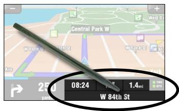 ARCHOS 605 GPS - QUICK MENU - 1