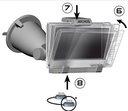 ARCHOS 605 GPS - CONEXION DEL REPRODUCTOR ARCHOS - 2