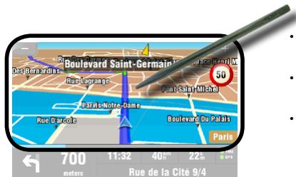 ARCHOS 605 GPS - MENU PRINCIPAL - 1