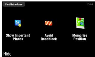 ARCHOS 605 GPS - QUICK MENU - 3