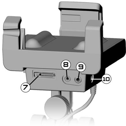 ARCHOS 605 GPS - 1.5.DESCRIPTION OF THE IN-CAR HOLDER - 2