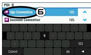 ARCHOS 605 GPS - IN CHE MODE S I SELECTIONA UN PUNTO DI INTERESSE (POI)? - 6