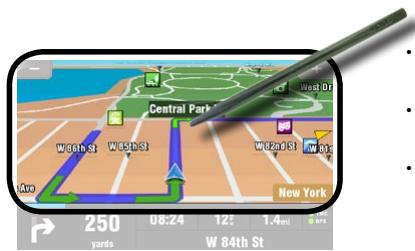 ARCHOS 605 GPS - MAIN MENU - 1