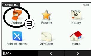 ARCHOS 605 GPS - IN CHE MODE SI SELECTIONA UN INDIRIZZO SPECIFICO? - 3