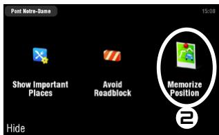 ARCHOS 605 GPS - ANHAND DER LETZTEN ZIELEINGABEN (SCHNELLSTE METHODE) - 2