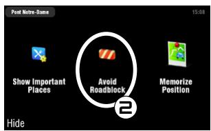 ARCHOS 605 GPS - AVOIDING ROAD BLOCKS - 2