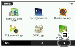 ARCHOS 605 GPS - WIE SPEICHERE ICH MEINE HEIMATADRESSE? - 3