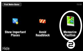 ARCHOS 605 GPS - UTILISATION DE L'HISTORIQUE (MÉTHODE LA PLUS RAPIDE) - 2