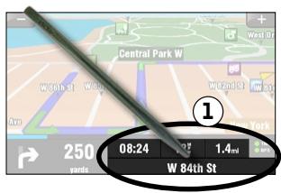 ARCHOS 605 GPS - AVOIDING ROAD BLOCKS - 1