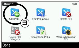 ARCHOS 605 GPS - CREAZIONE DI UN FAVORITO - 3
