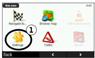 ARCHOS 605 GPS - AJUSTES DE PEAJES - 1
