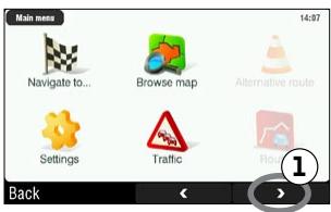 ARCHOS 605 GPS - ERSTELLEN EINES FAVORITENEINTRAGS - 1