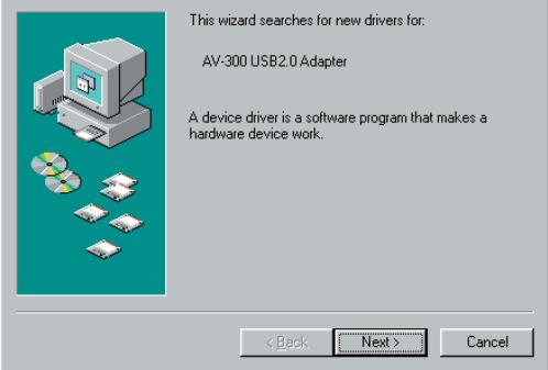 ARCHOS AV300 - Windows® 98SE - 1