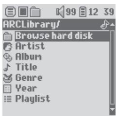 ARCHOS GMINI XS 202S - Écouter un fichier musical - 1