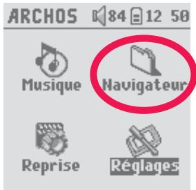 ARCHOS GMINI XS 202S - Utiliser le navigateur - 1
