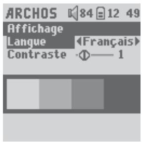ARCHOS GMINI XS 202S - Modifier les paramètres d'affichage - 3