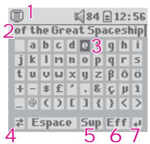 ARCHOS GMINI XS 202S - Utiliser le clavier virtuel - 1