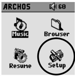 ARCHOS GMINI XS200 - Paramètres - 1