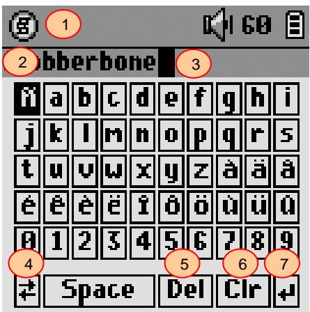 ARCHOS GMINI XS200 - Utiliser le clavier virtuel - 1