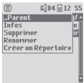 ARCHOS GMINI XS202S - Parcourir l'arborescence de répertoires - 3