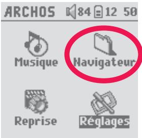 ARCHOS GMINI XS202S - Utiliser le navigateur - 1