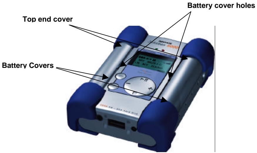 ARCHOS JUKEBOX STUDIO - Changing Batteries - 1