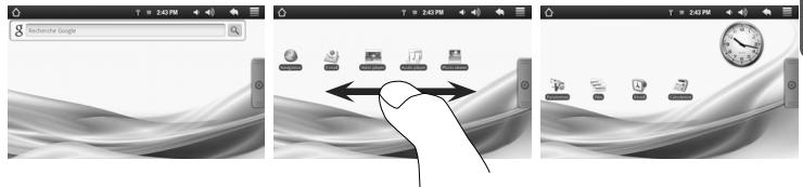ARCHOS 7 HOME TABLET - L'écran d'accueil étendu - 1