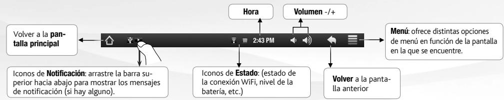 ARCHOS 7 HOME TABLET - Pestaña de aplicaciones - 1